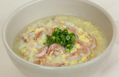 桜えびの雑炊